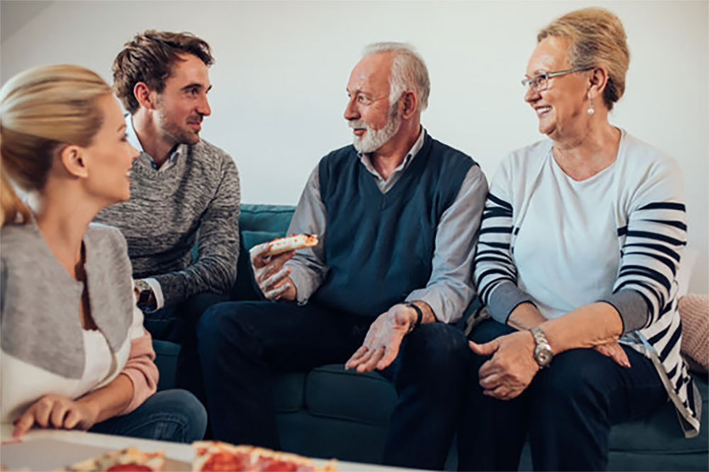 discuss with family