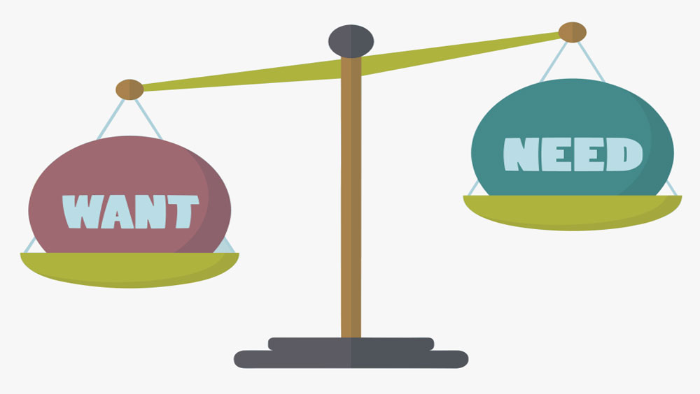 Avoid Easy Debt: Wants VS Needs