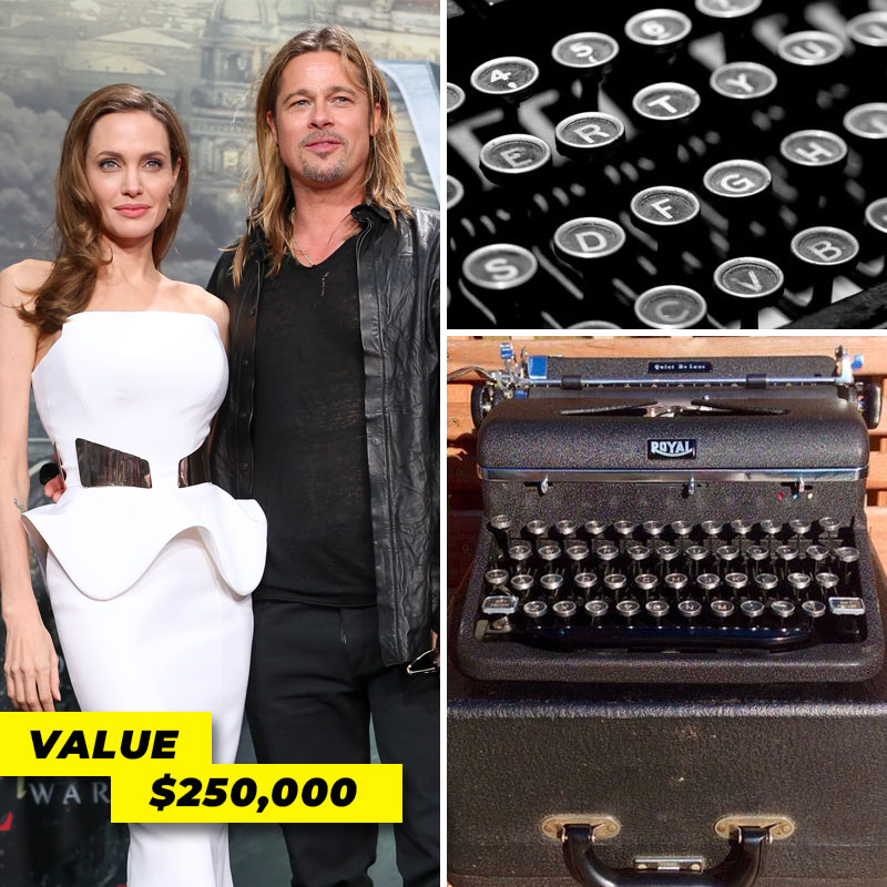 Angelina Jolie and Brad Pitt