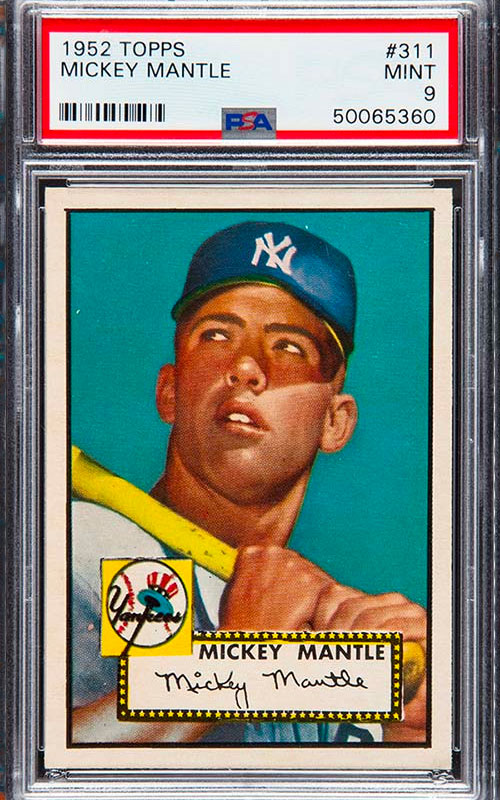 Mickey Mantle Baseball Card