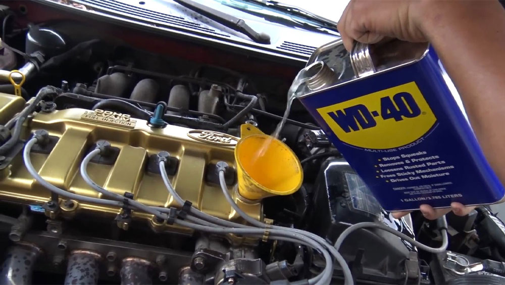 This Is What Happens When You Use WD-40 As Engine Oil
