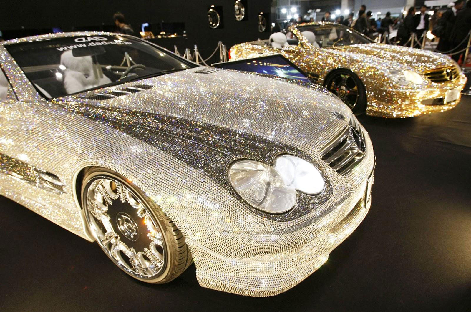 Diamond Encrusted Mercedes 1