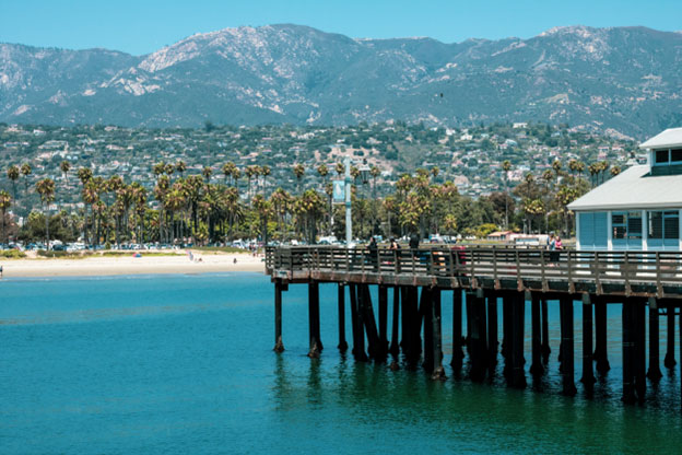 While Santa Barbara