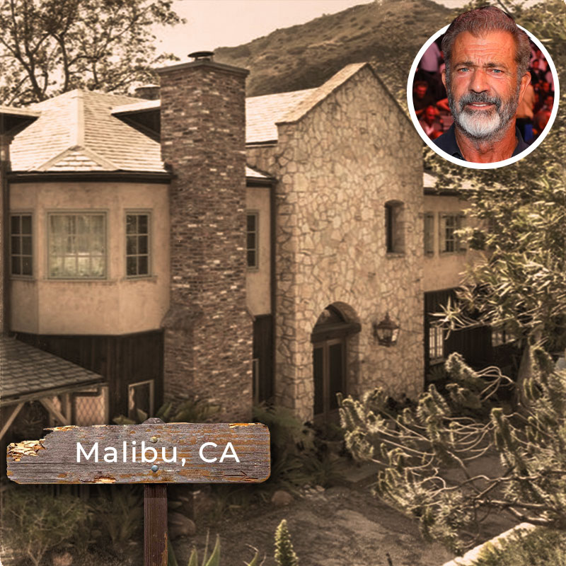 Mel Gibson s vacation home in Malibu  California