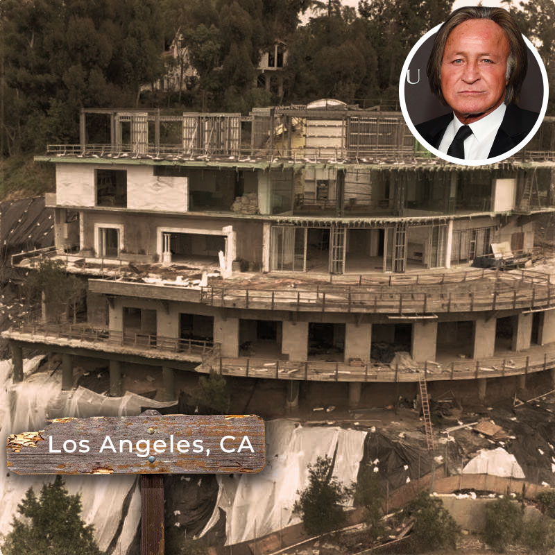 Mohamed Hadid s Unfinished Mansion in Bel air  Los Angeles