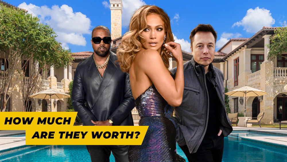 Richest Celebrities Net Worth Revealed