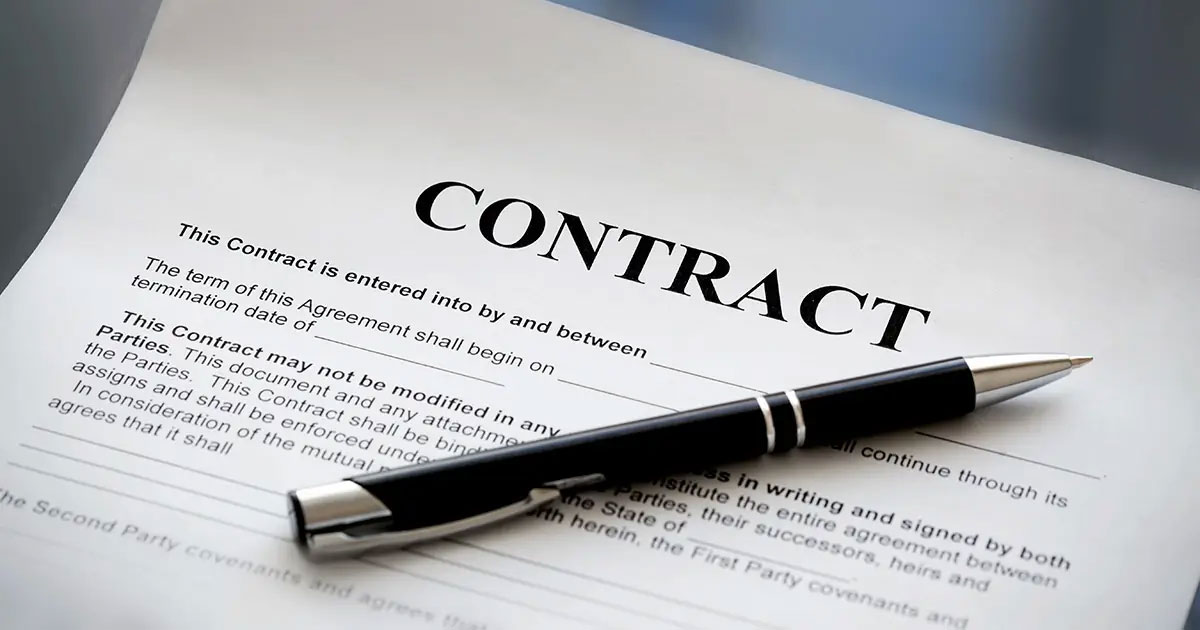 Drafting The Contract 